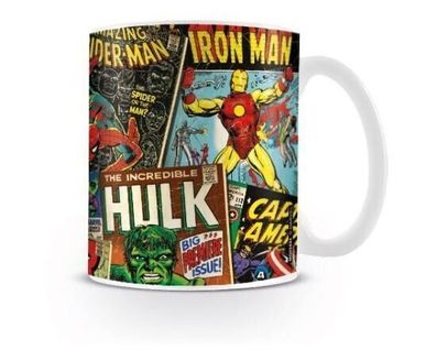 Marvel Comics Tasse Covers Kaffee Tee Tasse Becher Iron Man Hulk Spiderman etc