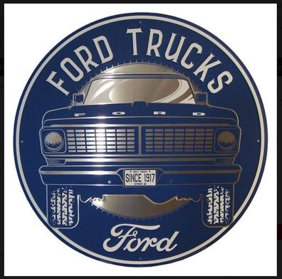 FORD Trucks since 1917 rund - 12 inch / ca. 30 cm Durchmesser