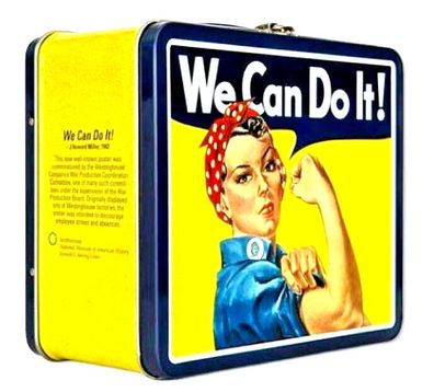 We can do it ! Rosie the Riveter Lunch Box Lunchbox aus Metall 22x18x10 cm