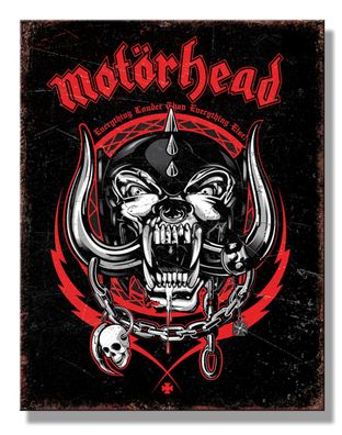 US Blechschild Motörhead Everything louder than evrything else 31 x 40 cm