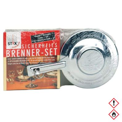 Styx Sicherheits-Brennerset Chrom 1Stk