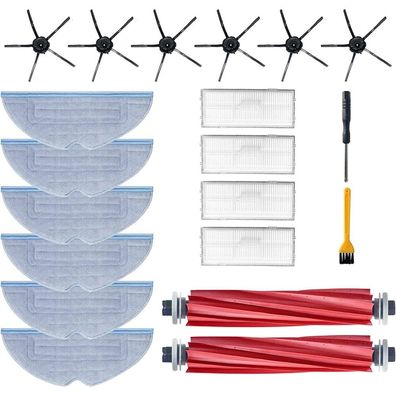 Saugroboter Zubehör-Set Ersatzteile Zubehör fér Roborock Staubsauger