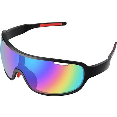 Fahrradbrille TR90 Rahmen Herren Damen Polarisiert Sportsonnenbrille