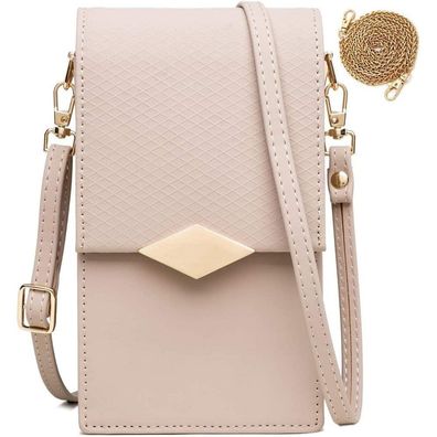 Handy Umhängetasche Leder Handytasche Kleine Crossbody Geldbörse