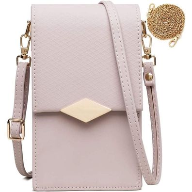 Handy Umhängetasche Leder Handytasche Kleine Crossbody Geldbörse