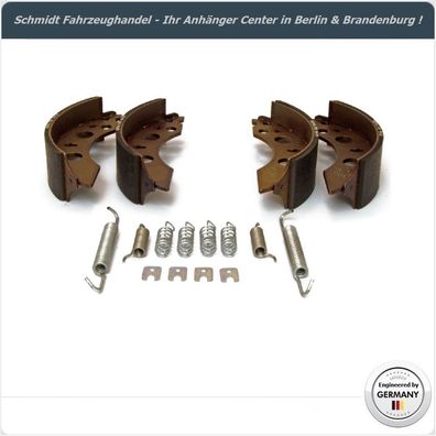 Bremsbackenset 200 x 50 passend für Alko 1213889 Typ 2050 / 2051 - AV10-252050