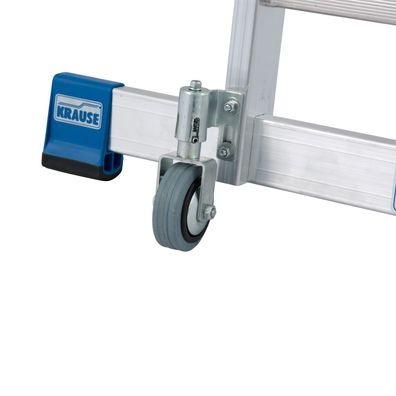 KRAUSE Stabilo Stufen-StehLeiter mit großer Standplattform