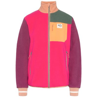 KARI TRAA Women Fleecejacke Rothe bright pink/berry