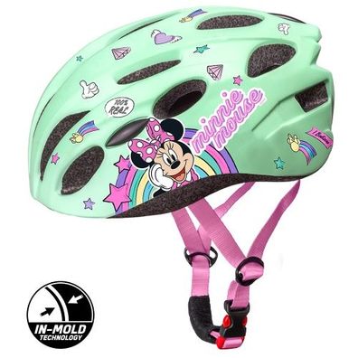 Fahrradhelm Disney In-Mold, "Minnie Mouse", M: 52-56cm, ab ca. 6 Jahre