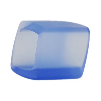 Tuchring Sechseck hellblau-transparent