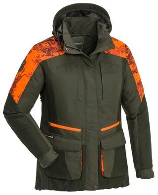 Pinewood 3676 Forest Camou Damen Jacke Moosgrün/Strata Blaze (721)