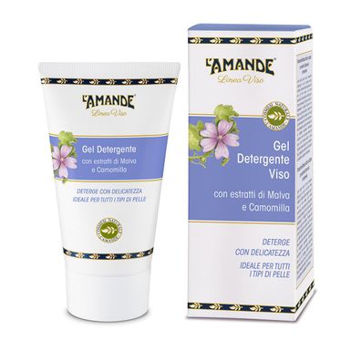 L'Amande Linea Viso Gesichtsreinigungs Gel Malve und Kamille 150 ml