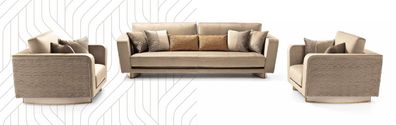 Sessel Design Couch Sofa Relax Stoff Lounge Luxus Fernseh Club Polster Sitzer