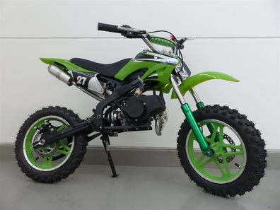 RV-Racing Pocketbike Dirtbike Pocket Cross Bike Kindercross Crossbike Grün