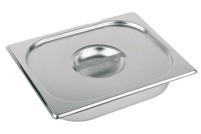 Assheuer und Pott Deckel für Gastronomie Behälter aus Edelstahl
