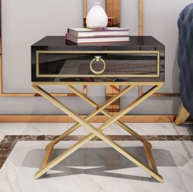 Nacht Konsole Tisch Beistell Schlafzimmer Kommode Schrank Tische Konsolen Design