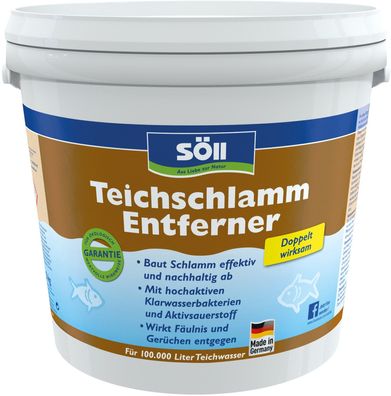 Söll Teichschlammentferner 5 Kg für 100 Qbm Teiche