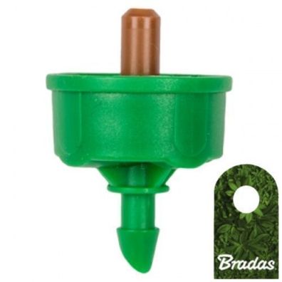 Garten Tropfer mit Druckausgleich 8l/ h Außgang 5mm Micro Bewässerung NO-DRAIN Br