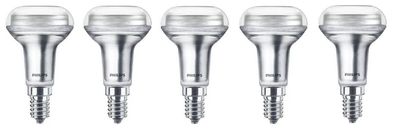 5x Philips LED R50 36° Reflektor 2,8W = 40W E14 warmweiß EEK: (Spektrum A-G)