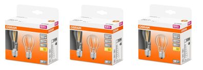 3x2er Pack Osram LED Star Classic Birne E27 warmweiß 10W = 100W EEK: (SpekA-G)