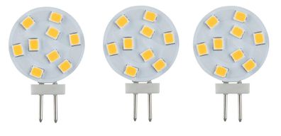 3x Paulmann 282.75 LED PIN G4 2,5W = 20W 12V warmweiß 180lm EEK: (Spektrum A-G)