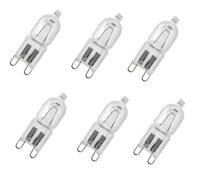 6x Osram 66748 Halogen Halopin PRO G9 48W = 60W warmweiß EEK: (Spektrum A-G)