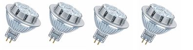 10x Osram LED Parathom PRO MR16 GU5.3 12V 6,1W = 35W dimmbar EEK: (Spektr. A-G)