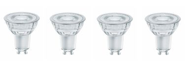 4x Osram LED Relax & Active Reflektor PAR16 GU10 5,2W = 50W EEK: (Spektrum A-G)