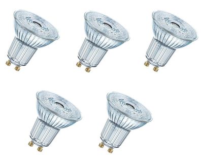 5x OSRAM LED PAR16 Spot 2,9W = 20W GU10 warmweiß 36° EEK: (Spektrum A-G)