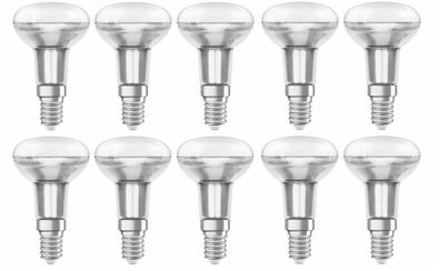 10x OSRAM LED Star R50 36° Reflektor 4,3W = 60W E14 warmweiß EEK: (Spektrum A-G)