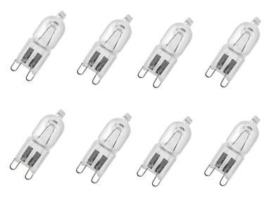 8x Osram Halopin 66720 Halogen G9 20W = 25W warmweiß EEK: (Spektrum A-G)