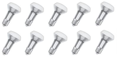 10x Osram LED Star R63 Reflektor E27 3,3W = 40W warmweiß 36° EEK: (Spektrum A-G)