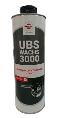 Makra UBS Wachs 3000 schwarz, 1 Liter