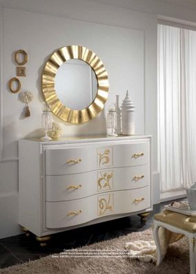 Kommode Schrank Luxus Schränke Regal Konsole Italy Möbel Holzschrank Kommoden