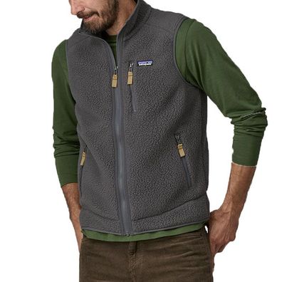 Patagonia Weste Retro Pile forge grey