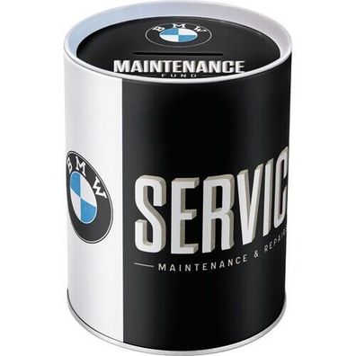 BMW Service Spardose Maintenance + Repair 13x10 cm Metall