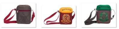 Harry Potter Mini Umhängetasche Deathly Hallows / Gryffindor / Slytherin Leinen