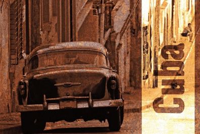 Viva Cuba - Viva Havana: wonderful Cuba - Blechschild 20x30 Kuba Cigars Rum