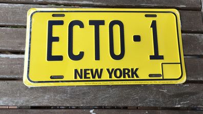 US Nummernschild Ghostbusters ECTO - 1 New York 30x15 cm