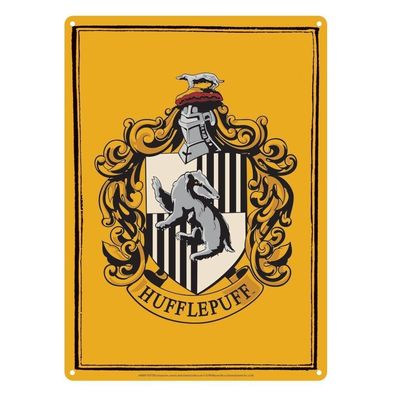 Harry Potter Blechschild: Hufflepuff - neu + ovp 21 x 15 cm