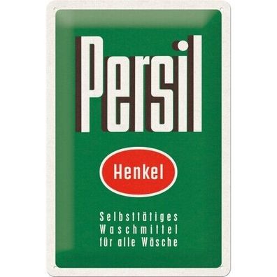 Blechschild "PERSIL - Henkel" 20x30 gewölbt + motivgeprägt