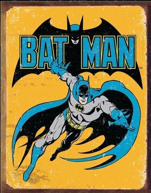 US Schild ca. 30 x 40 cm BATMAN Retro - neu + ovp