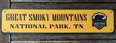 US Strassenschild Great Smoky Mountains National Park - 45 x 10 cm USA