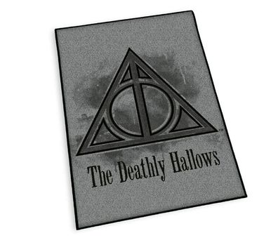 Harry Potter Teppich The Deathly Hallows 80 x 120 cm Hogwarts Gringotts