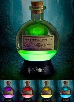 Harry Potter LED Lampe Vielsaft Trank 20 cm gross wechselnde Farben ! Rainbow