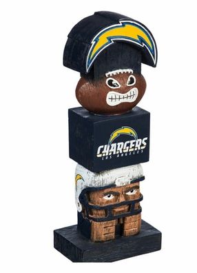 NFL LA Chargers TIKI Totem Maskottchen Football ca.14x10x40cm Los Angeles