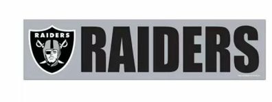 Las Vegas Raiders US Aufkleber 7,5x30,5 cm Logo Decal Badge Emblem NFL Football