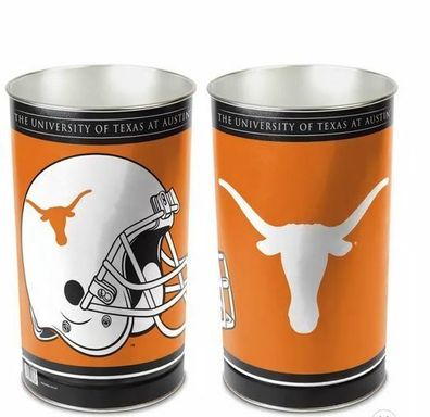 Texas Longhorns Papierkorb 38x25 cm offizielles Produkt