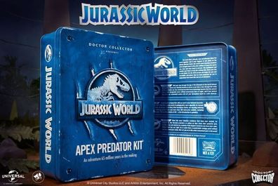 Jurassic World Geschenkbox Apex Predator Kit Metall-Box Film Kino