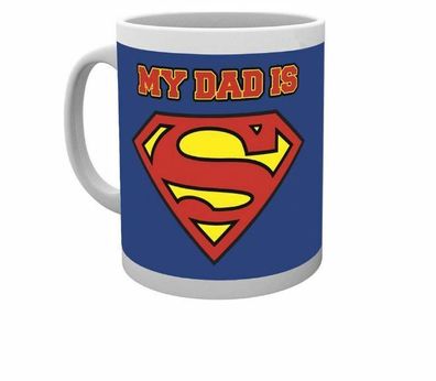 Superman Tasse My Dad is Superdad Fathers Day - Kaffee Tee Tasse Becher